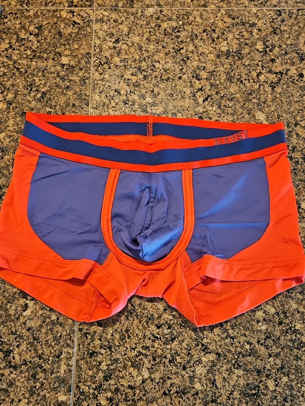 2xist Ultra Mesh Men Trunk Small Red Blue